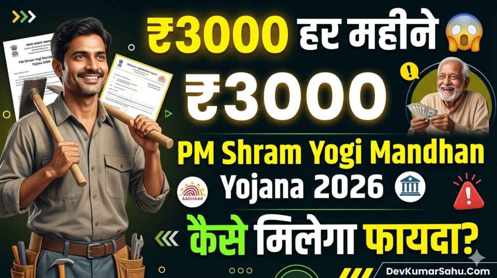 PM Shram Yogi Mandhan Yojana क्या है?