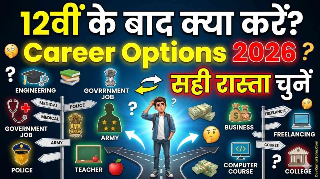 12वीं के बाद क्या करें 2026